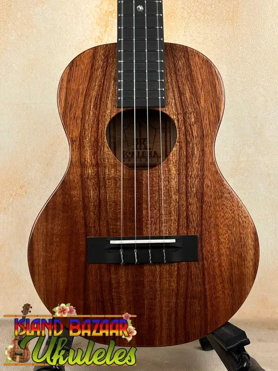 Brown wooden KoAloha KTM-00 Tenor Ukulele with authentic Hawaiian sound
