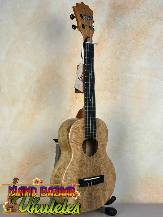 Beautiful KoAloha KTM-00 Mango Tenor Ukulele showcasing solid mango wood grain patterns