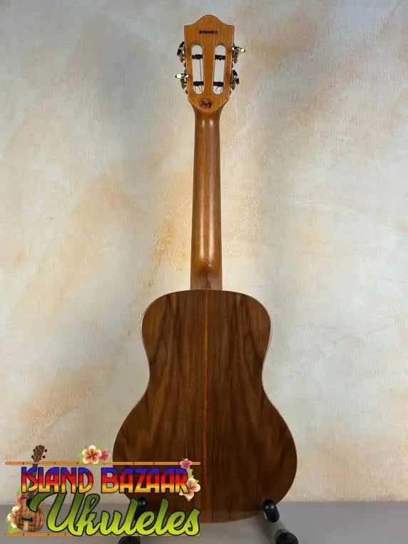 Classical acoustic guitar with wooden body for Flight Sophia Soundwave Tenor Uke