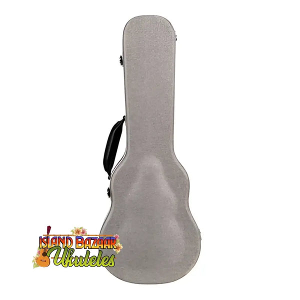 Gray ukulele hard case for Kala GTS-AT Soprano Ukulele, ideal soprano ukulele bag