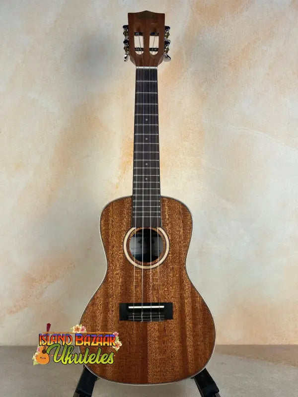 Wooden Kala SMH-CG Concert Ukulele in solid mahogany with a black fretboard