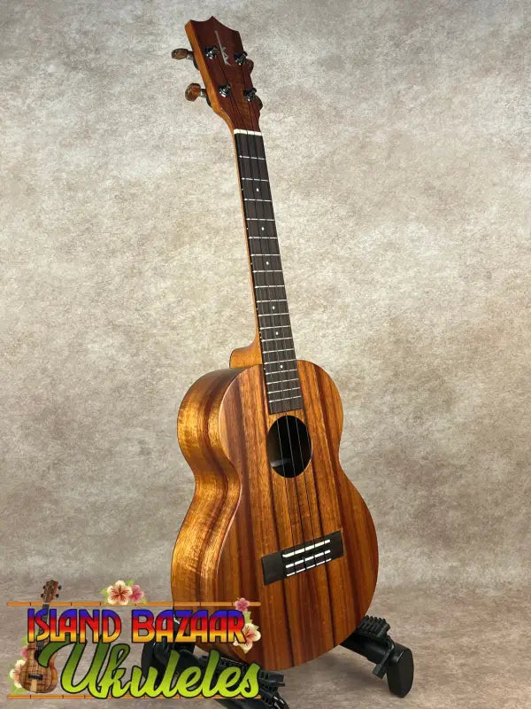 Brown wooden Kamaka HF-3 Tenor Ukulele for sale | Solid Koa Classic instrument