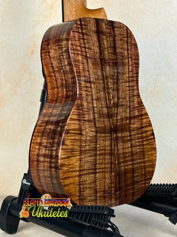 Kanilea KPA-C MASTER Concert Ukulele with stunning figured Hawaiian Koa back and sides