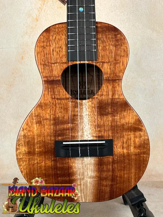 Beautiful KoAloha Concert Hawaiian Ukulele in solid Hawaiian Koa with glossy finish