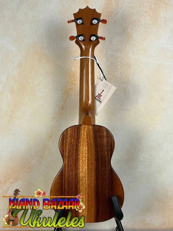 Wooden KoAloha KSM-00 Soprano Ukulele with Hawaiian Koa and Ebony Fretboard