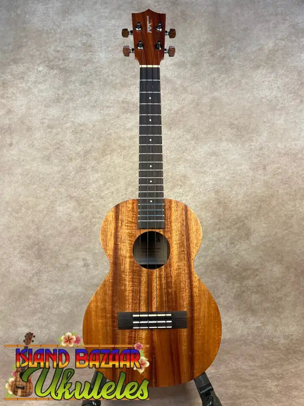 Brown wooden Kamaka HF-3 tenor ukulele from New Kamaka HF-3 Tenor Ukulele collection