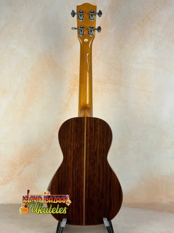 Wooden acoustic guitar featuring dark rosewood body and light maple neck, Ohana CK-50G