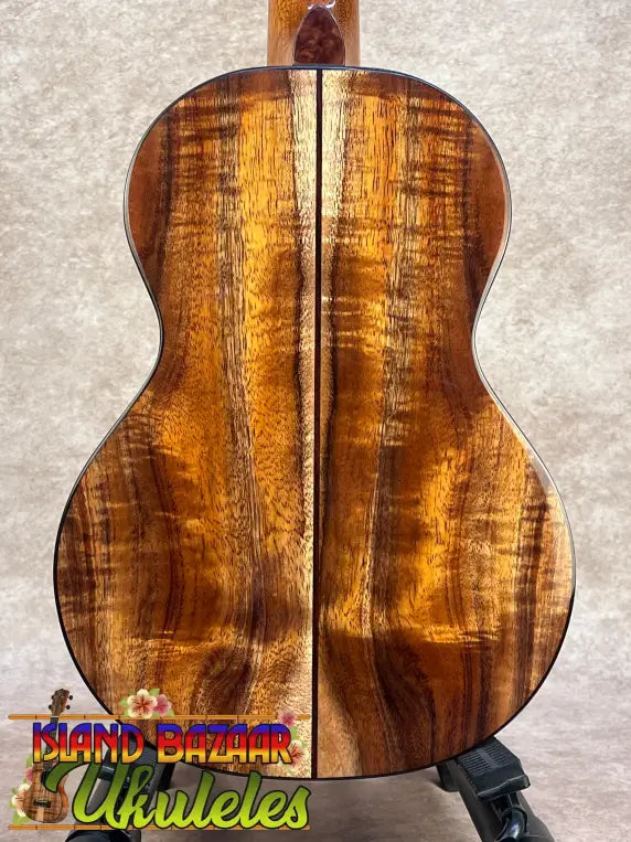 PCH Custom Koa Tenor Ukulele #72 with Malaysian blackwood and bearclaw Sitka spruce