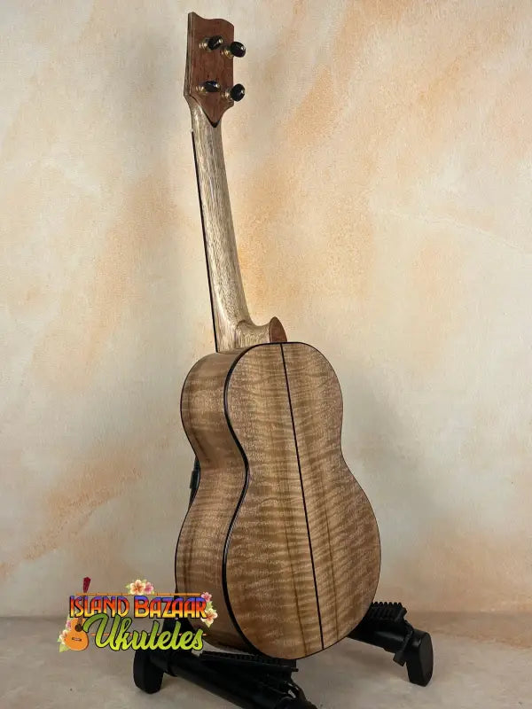 Wooden Ukulele with Tuning Pegs from Phil Henderson’s The Ladder Tenor Solid Myrtle