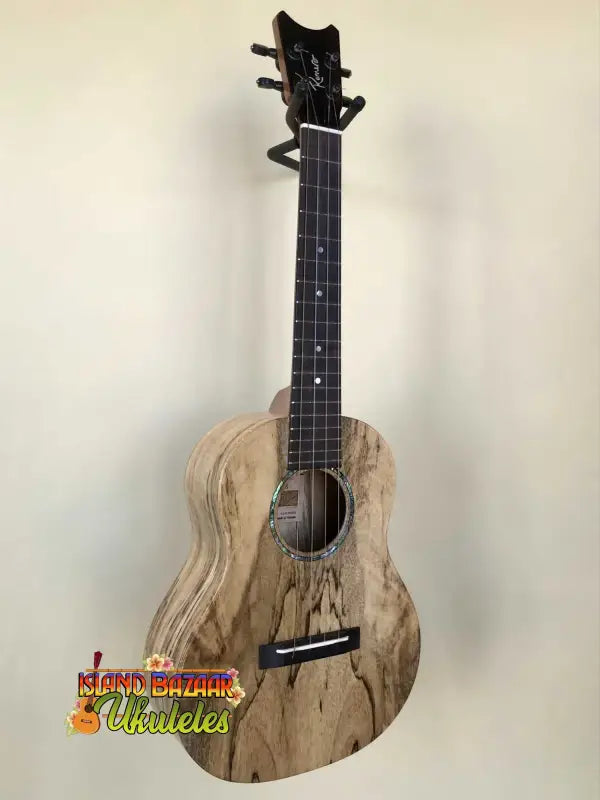 Spalted Maple Tenor Ukulele by Romero Creations Grand Tenor showcasing unique wood grain