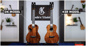 DK vs. KSR Kanileʻa Ukulele Comparison Full Explanation of Two Models - Island Bazaar Ukes