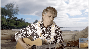 Frangipani with Jim Kimo West, Hawaiian Slack Key Guitar Video New! - Island Bazaar Ukes
