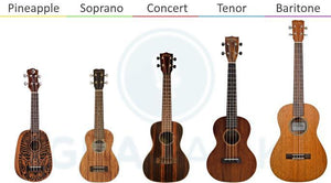 How to Choose the Right Ukulele Size for You - Island Bazaar Ukes