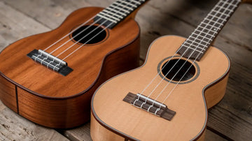 Solid Cedar and Spruce Ukuleles: Bright and Versatile