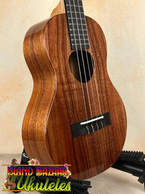 Glossy brown KoAloha KTM-00 Tenor Ukulele with authentic Hawaiian sound