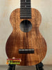 Beautiful Kamaka HF-1 Soprano Ukulele with solid koa wood grain and black fretboard