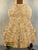 Acoustic guitar back panel of figured maple on KoAloha KTM-00 Mango Tenor Ukulele