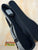 Black padded violin case with gray trim for Concert Acacia Ukulele Beginners Bundle