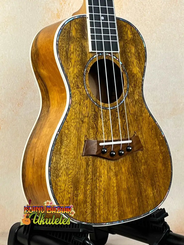 Beautiful Concert Mango Ukulele with rich grain, ideal for mango ukulele beginners