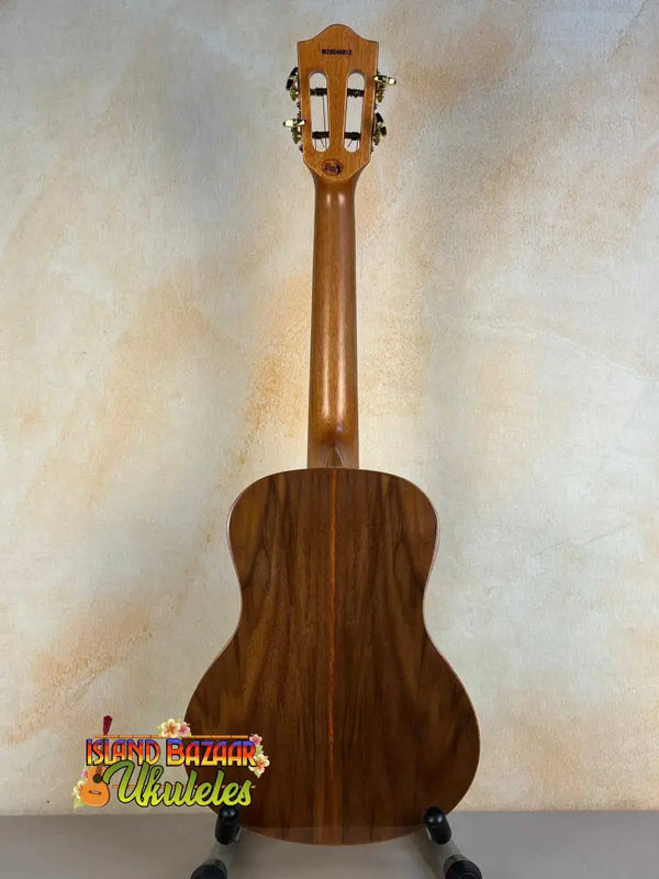 Classical acoustic guitar with wooden body for Flight Sophia Soundwave Tenor Uke