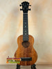 Wooden Soprano Ukulele with Dark Fretboard on Stand, Experience the Exquisite KoAloha KSM-00