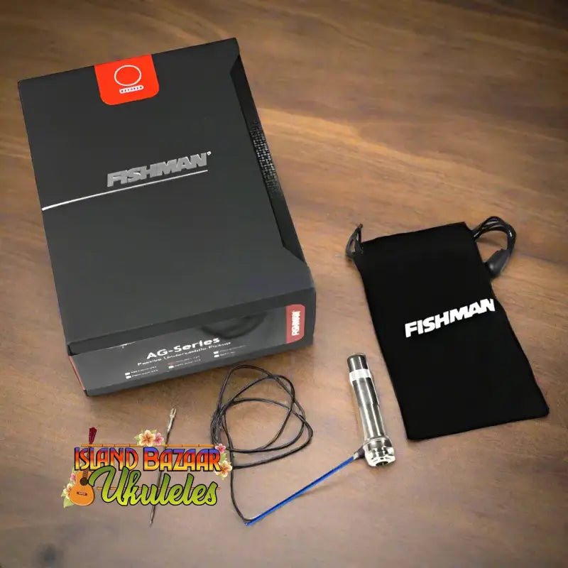 Fishman AG0 Undersaddle Pickup System for Ukuleles with impedance-matching preamp