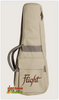 Beige padded ukulele case with Flight branding for Baritone Uke Soundwave