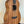 Wooden Flight Acoustic-Electric Baritone Uke with decorative rosette around soundhole