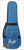 Blue padded gig bag for Flight Centurion VB Tenor Electric Ukulele with black straps