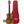 Wooden Flight Juliana Acacia Concert Ukulele with red carrying case displayed elegantly