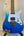 Electric Guitar with Blue-White Gradient for Flight Pathfinder Tenor Electric Ukulele