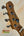 Wooden bass guitar headstock with chrome tuning pegs for Flight Pathfinder Tenor Electric Ukulele