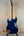 Navy blue electric bass guitar with maple neck for Flight Pathfinder Tenor Electric Ukulele