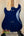 Navy blue electric bass guitar with chrome hardware for Flight Pathfinder Tenor Electric Ukulele