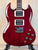 Flight Pioneer Solid Body Electric Ukulele - Cherry Red, Bold & Dynamic - Island Bazaar Ukes