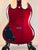 Flight Pioneer Solid Body Electric Ukulele - Cherry Red, Bold & Dynamic - Island Bazaar Ukes