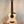 Natural wood Flight Victoria Tenor EQ-A Uke with cutaway design and gig bag