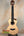 Natural wood Flight Victoria Tenor EQ-A Uke with cutaway design and gig bag