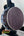 Bass drum featuring wooden front head and metal hardware for Gold Tone Concert-Scale Banjolele
