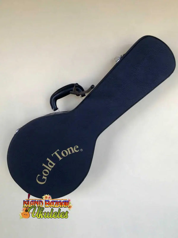 Navy Blue Gold Tone Banjo Case for Goldtone Concert Banjolele with Maple Rimmed Pot