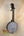Goldtone Concert Banjolele with silver resonator head and maple rimmed pot assembly