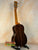 Wooden baritone ukulele with dark rosewood back, showcasing Ohana TK-50G design