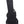 Black hardshell Kala Archtop Baritone Ukulele Case with latches and plush interior