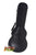 Black hardshell Baritone Ukulele case with latches for Kala Archtop Baritone