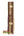 Brown and tan tweed Kala Archtop Tenor Uke hardcase with brass latches and vintage style
