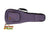 Purple fabric Kala Baritone Ukulele Case from the Sonoma Coast Collection at Island Bazaar