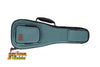 Teal padded Kala Baritone Ukulele case with black trim from Sonoma Coast Collection