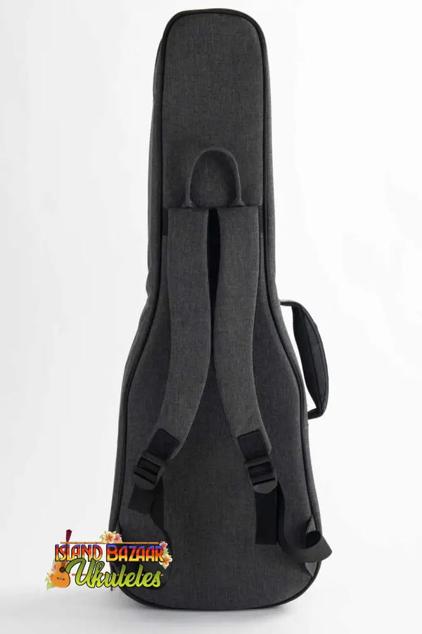 Black padded Baritone Ukulele Case with backpack straps from Sonoma Coast Collection