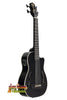 Kala Black Journeyman U-Bass Ukulele with four strings in sleek black finish