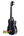 Black electric ukulele with four strings from Kala Black Journeyman U-BASS collection